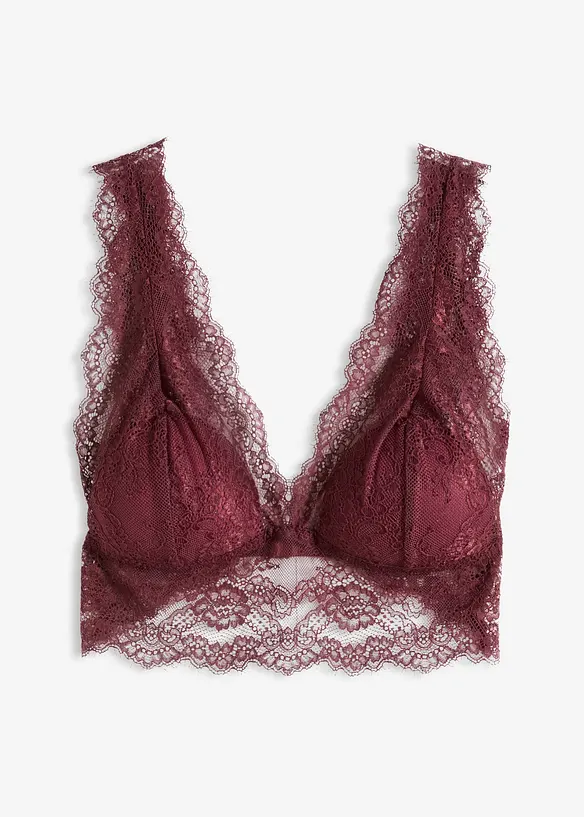 Bralette van sierlijk kant, bonprix