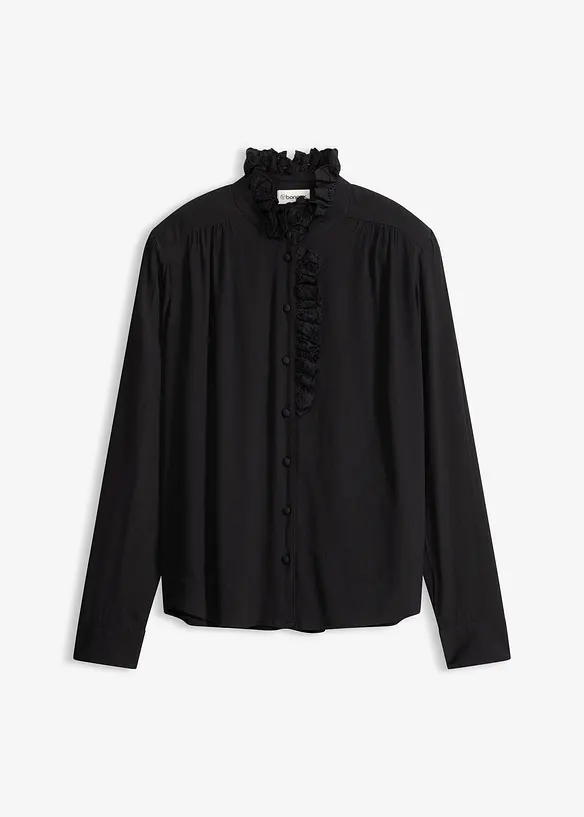Blouse van lichte cr&ecirc;pe, bonprix