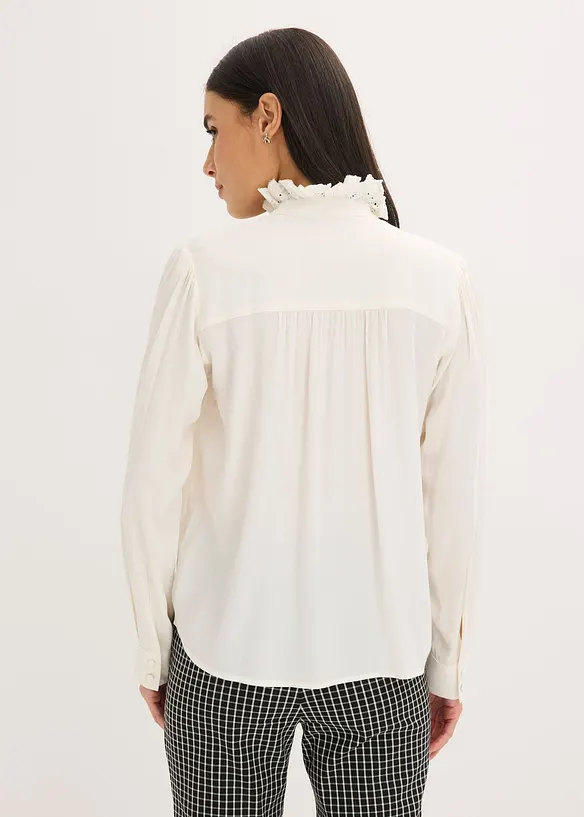 Blouse van lichte cr&ecirc;pe, bonprix