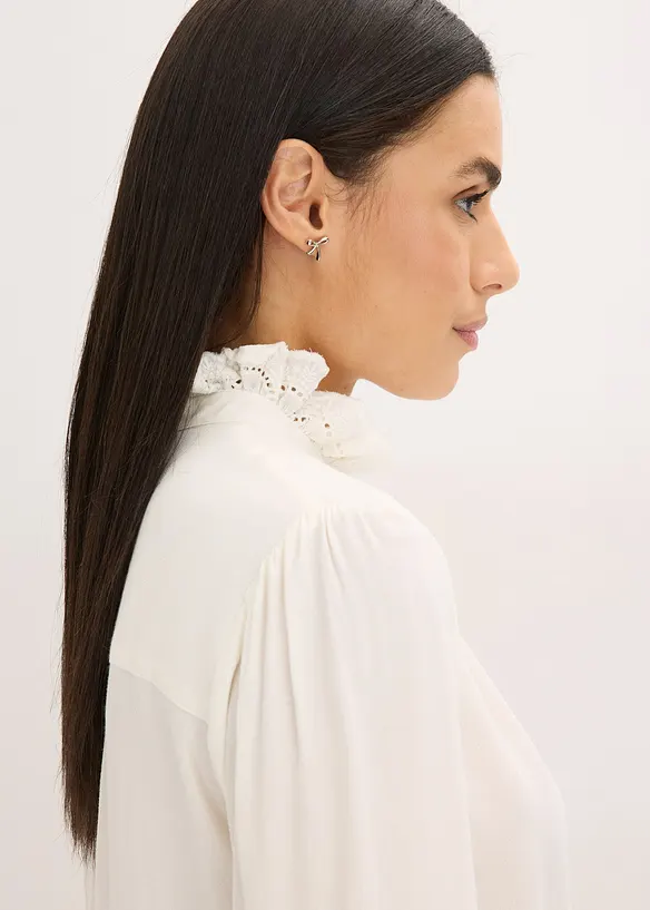 Blouse van lichte cr&ecirc;pe, bonprix