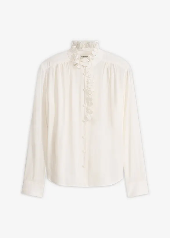Blouse van lichte cr&ecirc;pe, bonprix
