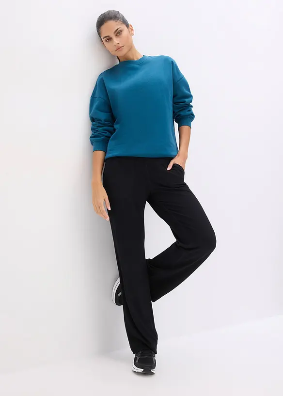 Oversized sweater van katoen, bonprix