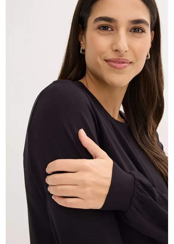 Longsleeve in een zachte viscosemix, bonprix