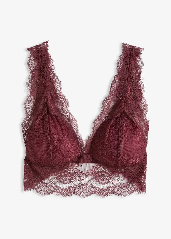 Bralette van sierlijk kant, bonprix