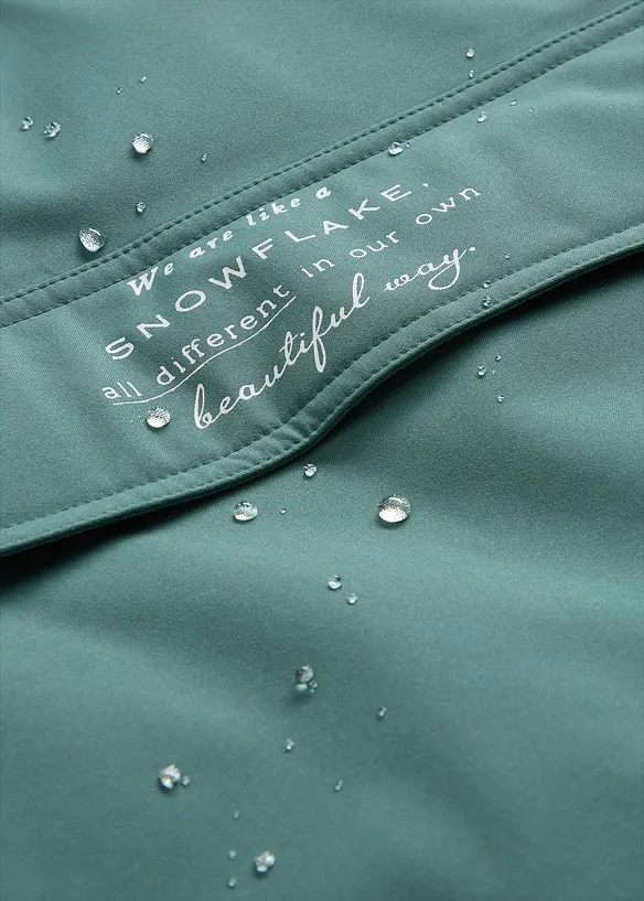 waterdichte outdoor instap ski-jas met fleece voering, oversized, bonprix