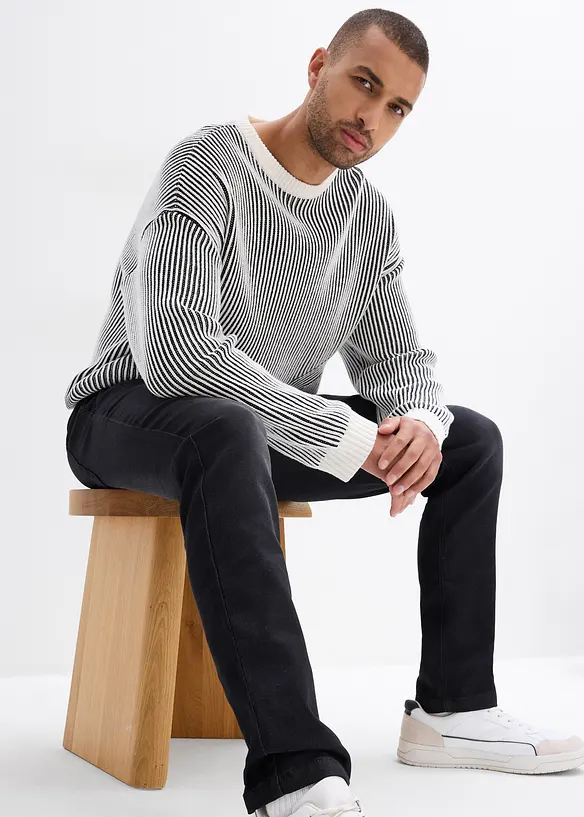 Slim fit jogging jeans, straight, bonprix