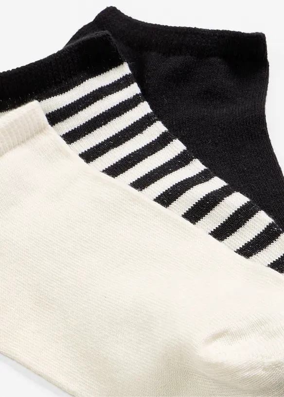 Sneakersokken met biologisch katoen (6 paar), bonprix