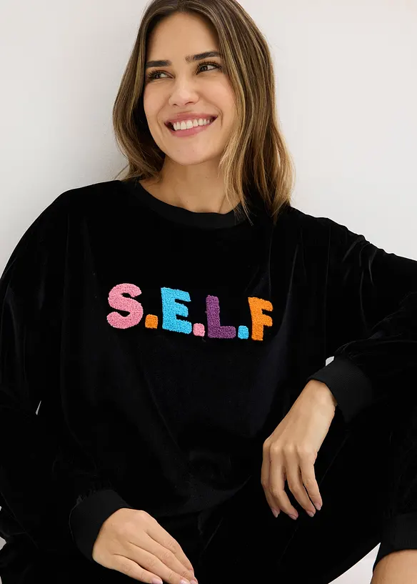 Huispak van fluweel, bonprix