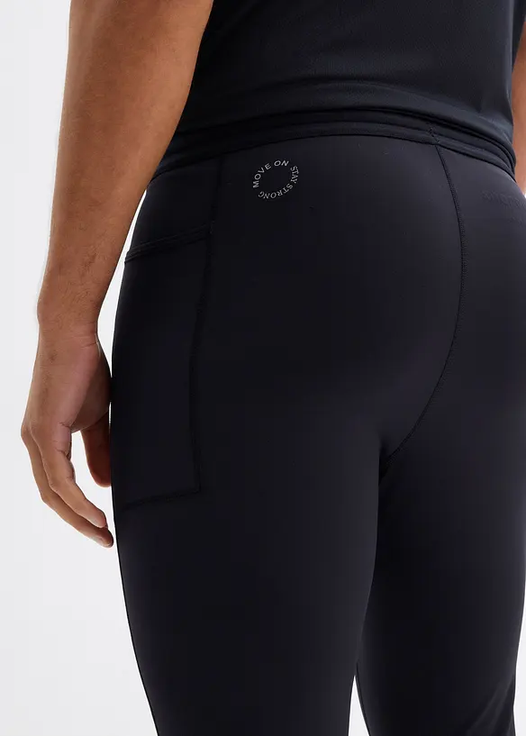 Comfortabele heren sportlegging met gsm-tasje, bonprix