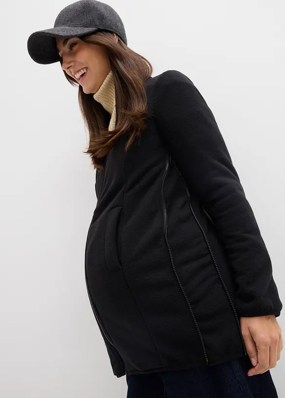 6-in-1 waterafstotende zwangerschapsjas met baby-inzet en uitneembaar fleecejack, bonprix