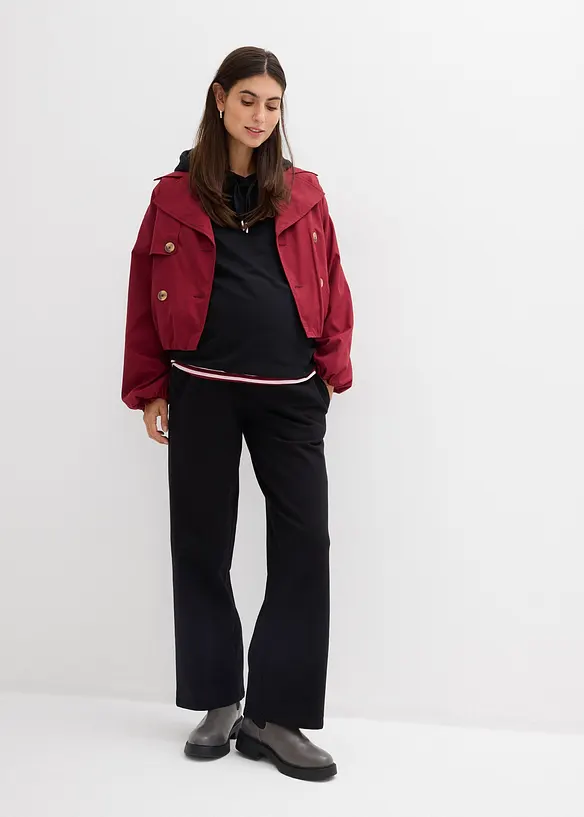 2-in-1 zwangerschapsbroek met verstelbare buikband, bonprix