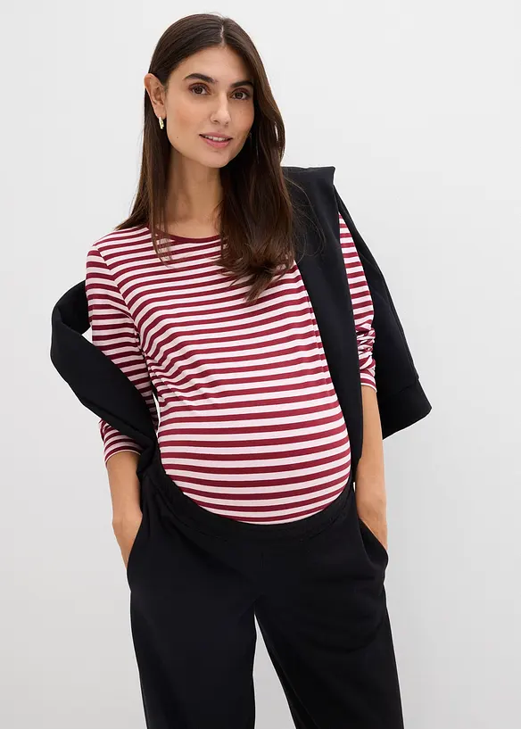 2-in-1 zwangerschapsbroek met verstelbare buikband, bonprix