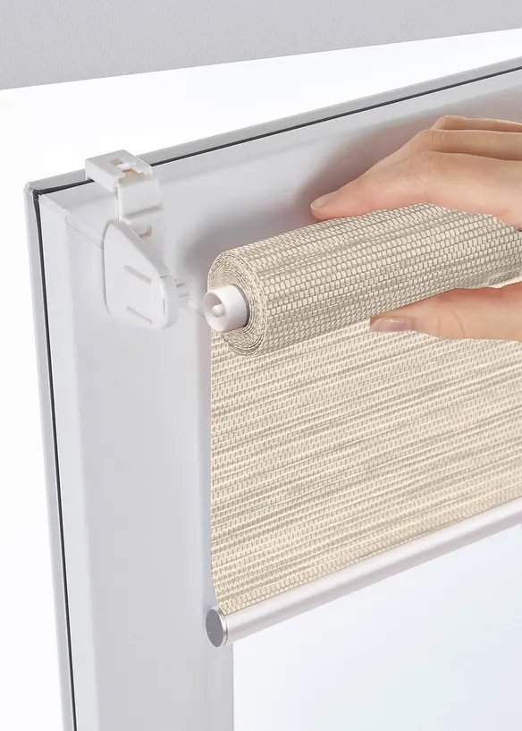 Rolgordijn in bamboe look, bonprix