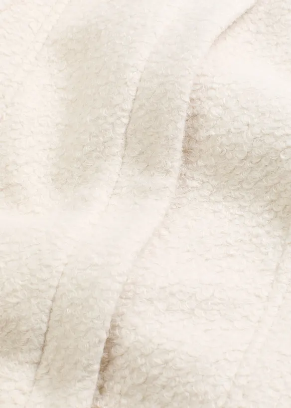 Korte coat van bouclé, bonprix