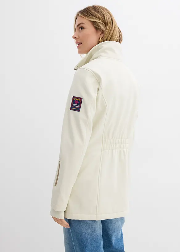 Lange stretch softshell jack, waterafstotend, bonprix