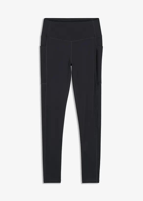 Comfort sportlegging met telefoonzakje, sneldrogend, bonprix
