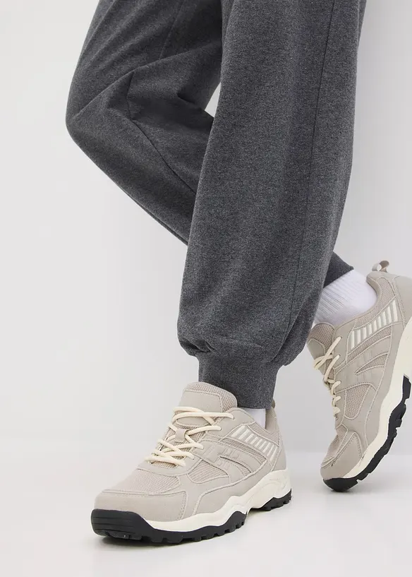 Joggingbroek met elastische tailleband, bonprix