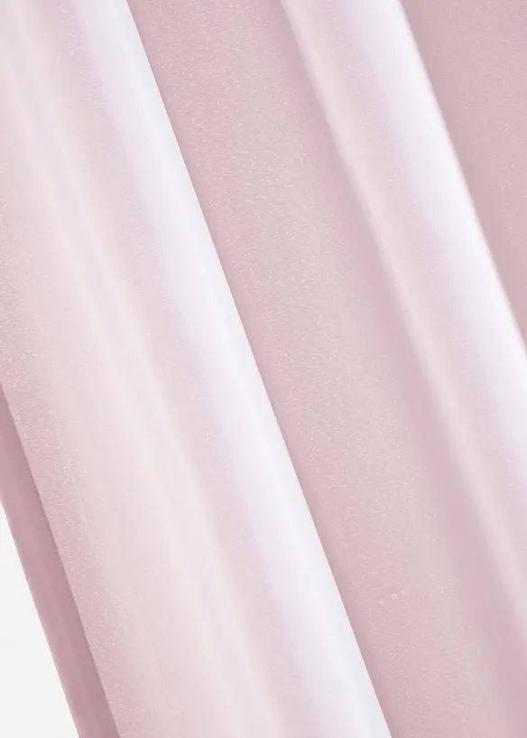 Gordijnen van gerecycled materiaal (2 stuks), bonprix