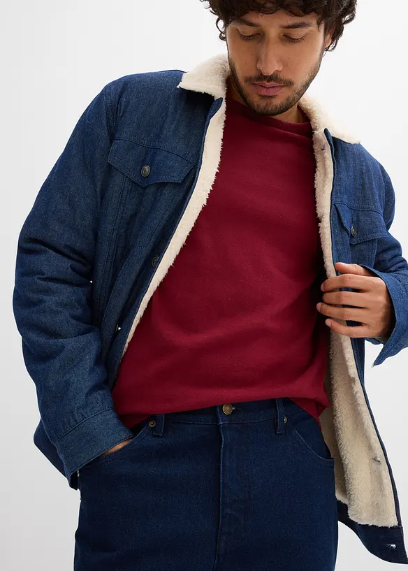 Classic fit stretch jeans, straight, bonprix