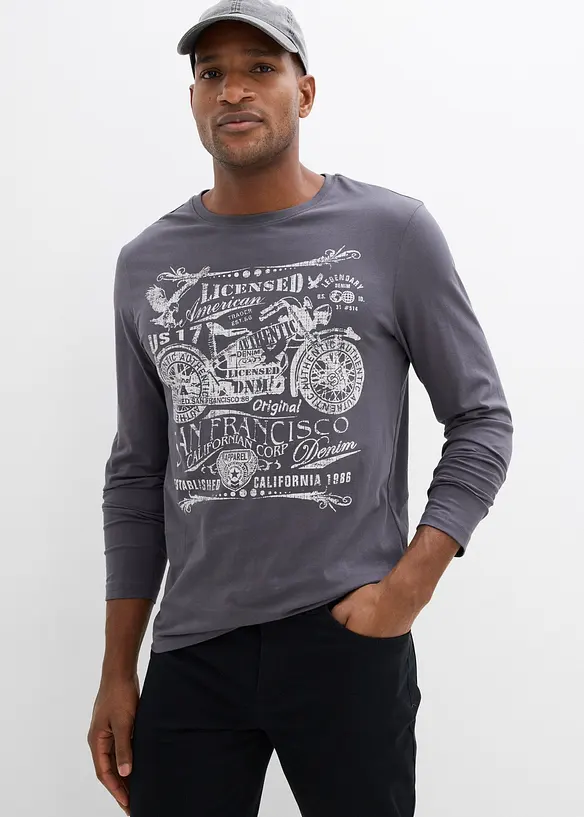 Longsleeve van puur biologisch katoen, bonprix