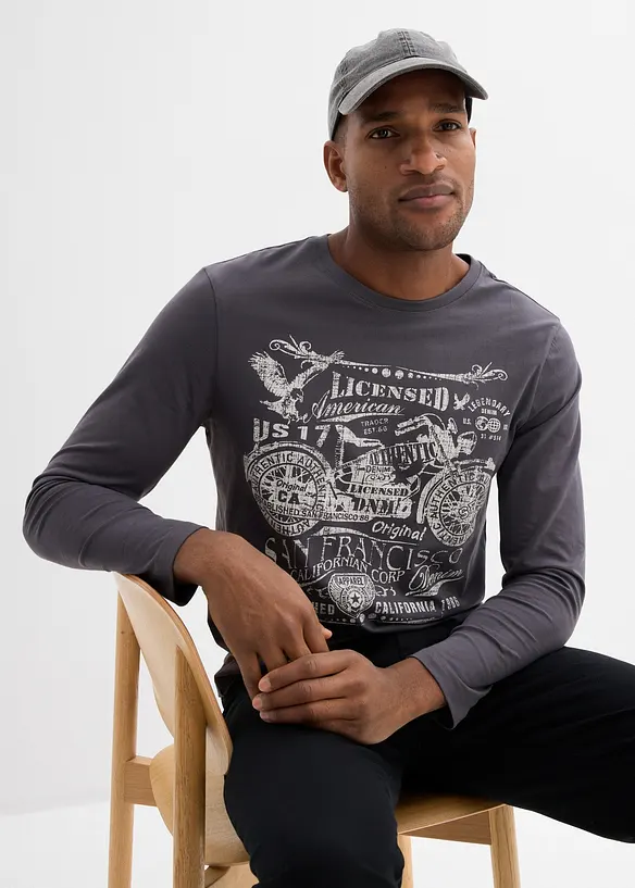 Longsleeve van puur biologisch katoen, bonprix