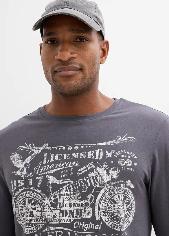 Longsleeve van puur biologisch katoen, bonprix