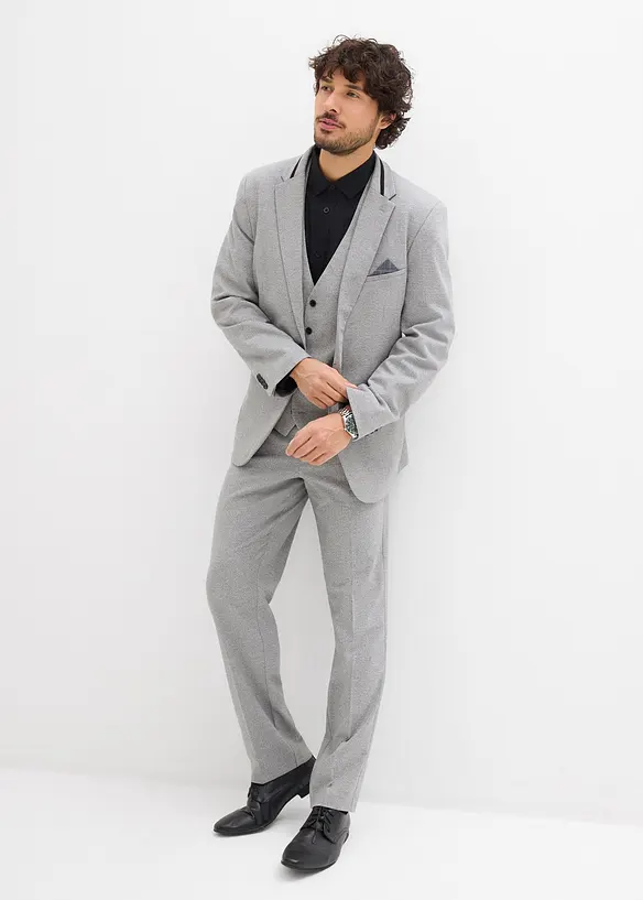 3-delig pak: colbert, broek, gilet, bonprix