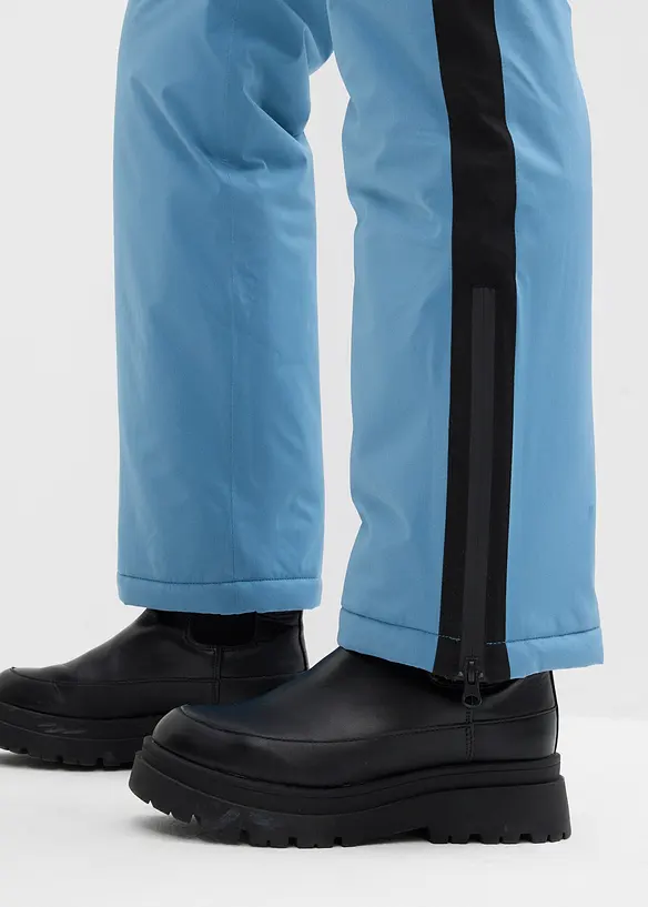 Warme, gevoerde skibroek met sneeuwvanger, bonprix
