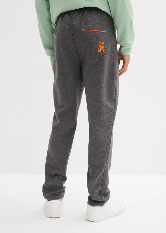 Joggingbroek van biologisch katoen met handige ritszakken, bonprix