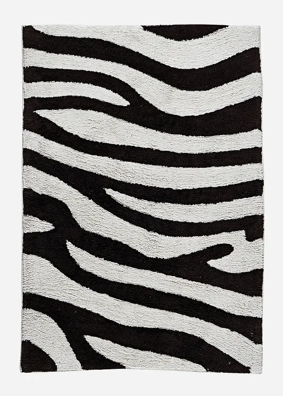 Badmat met zebra dessin, bonprix