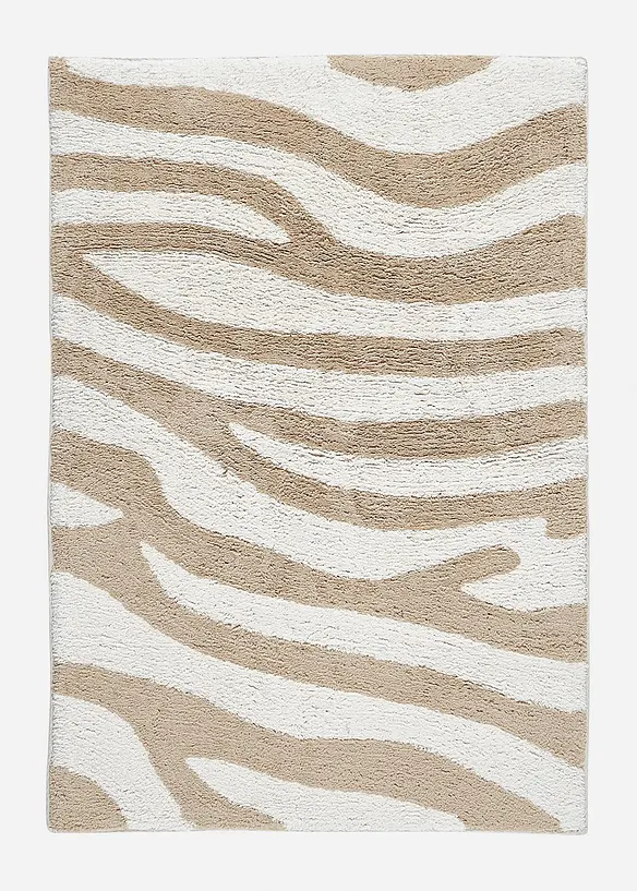 Badmat met zebra dessin, bonprix