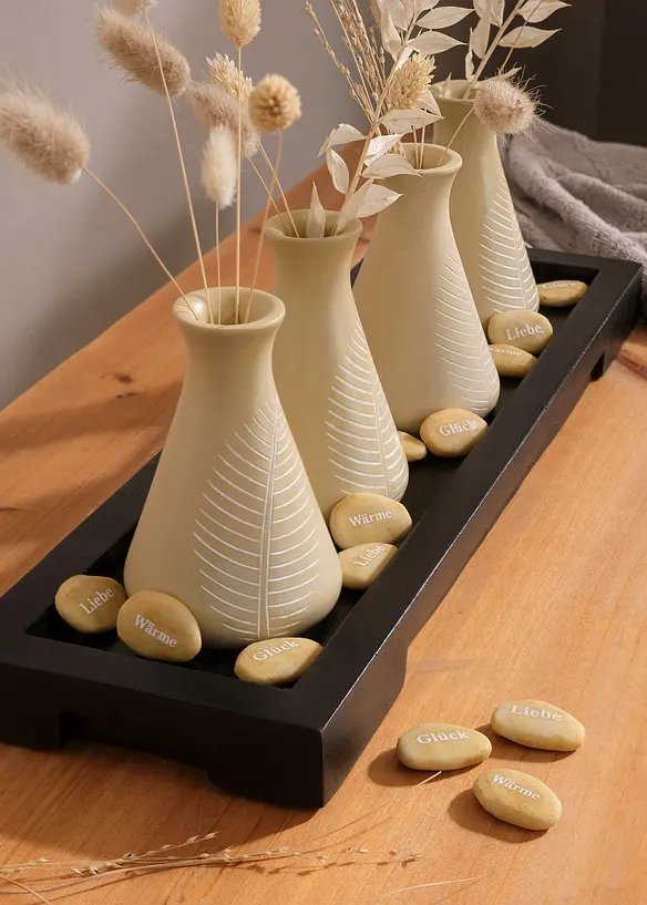 Vazen op dienblad, bonprix