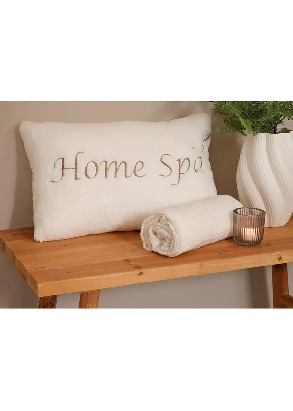 Sierkussen van zacht teddy, bonprix