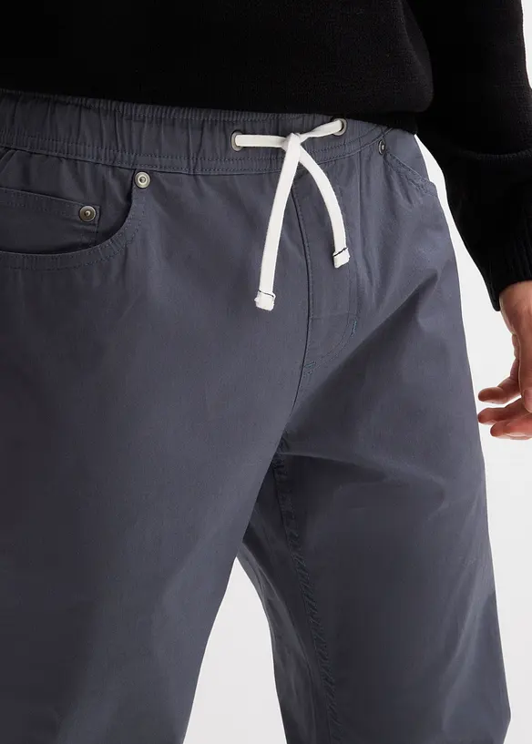 Regular fit stretch instapbroek, straight, bonprix