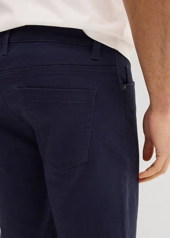 Regular fit stretch bermuda (set van 2), bonprix