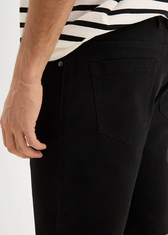 Regular fit stretch bermuda (set van 2), bonprix