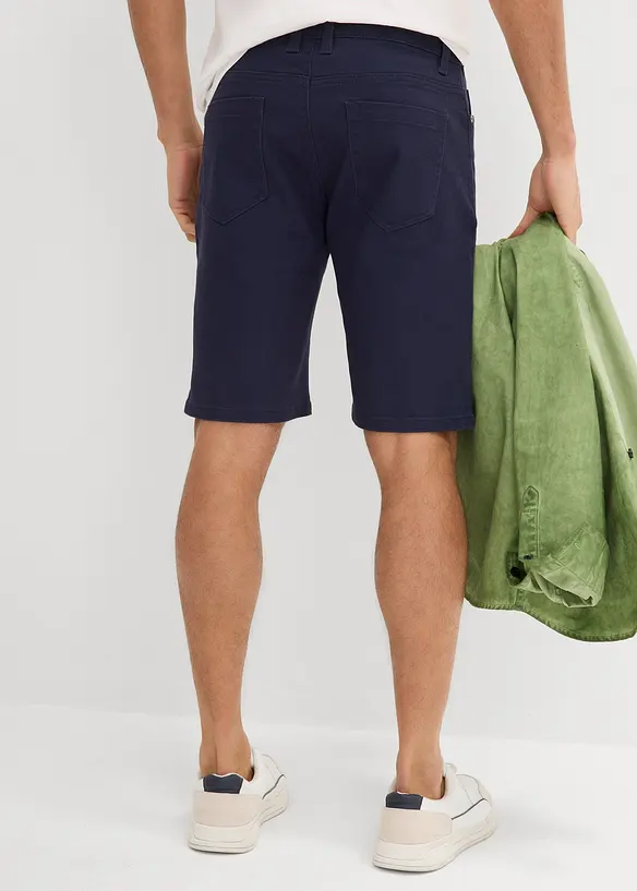 Regular fit stretch bermuda (set van 2), bonprix