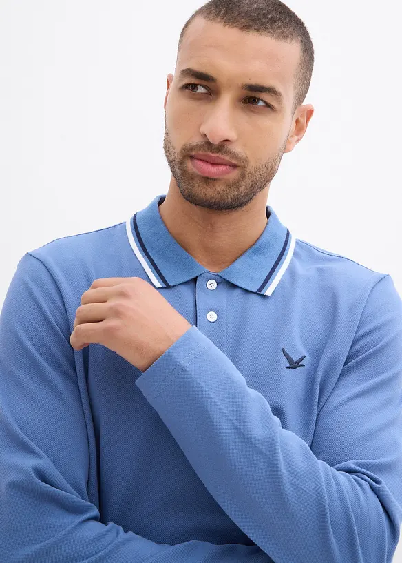 Poloshirt van biologisch katoen (set van 2), bonprix