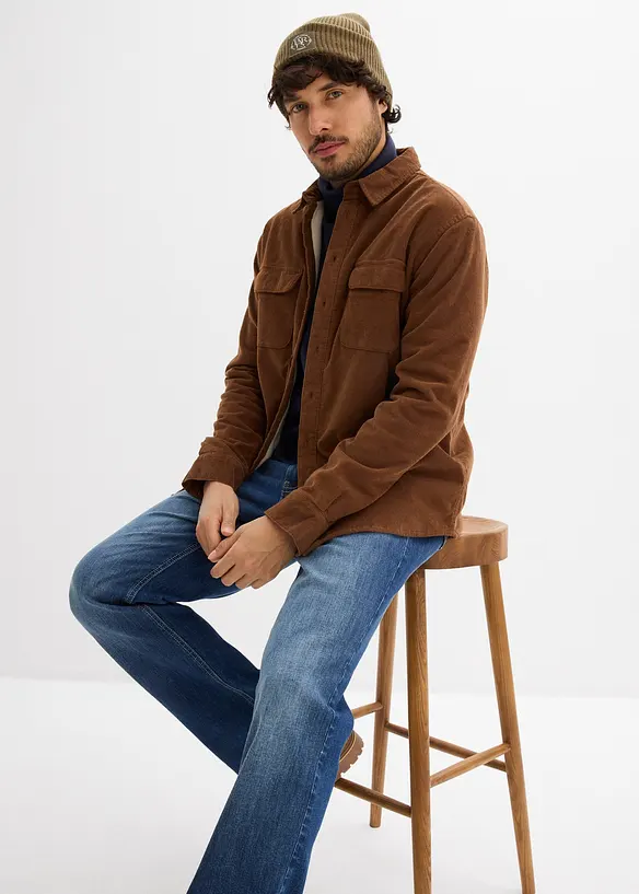 Regular fit stretch jeans, bootcut, bonprix