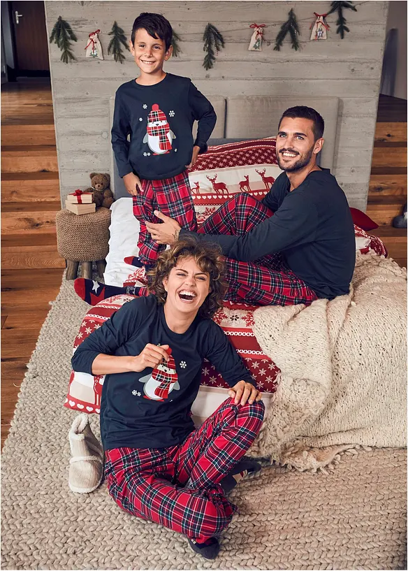 Pyjama van biologisch katoen (2-dlg. set), bonprix