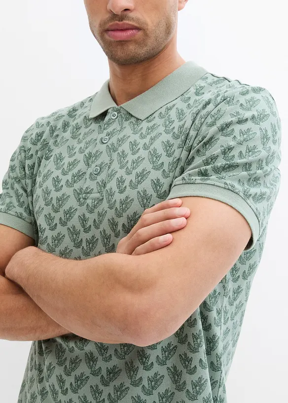 Piqu&eacute; poloshirt van puur biologisch katoen, bonprix