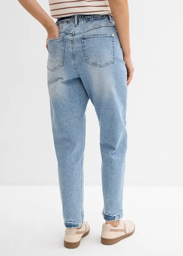 High waist mom jeans, cropped, bonprix
