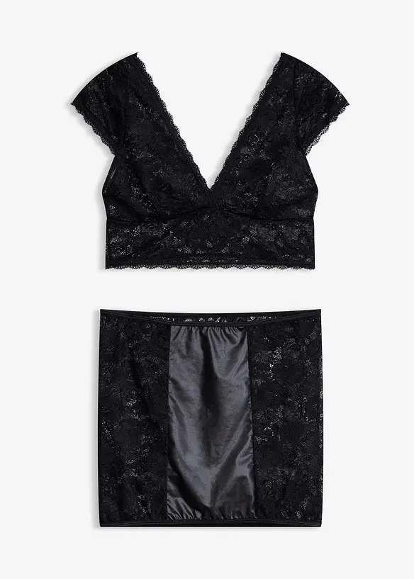 Bralette en rok (2-dlg. set), bonprix