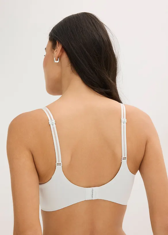 Voorgevormde bh zonder beugels met mesh inzetstuk, bonprix