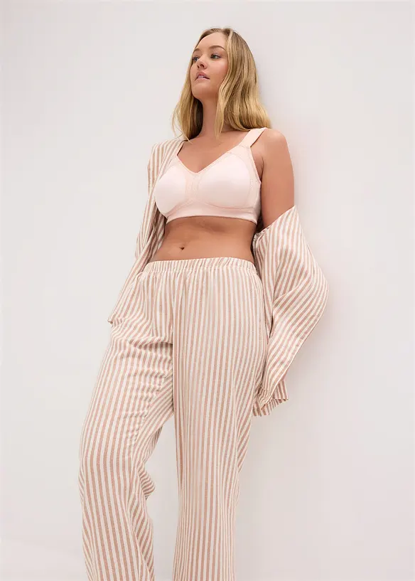 Steun bh zonder beugels met gewatteerde schouderbandjes, bonprix