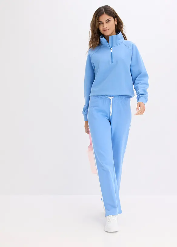 Joggingbroek van zwaar katoen (set van 2), bonprix