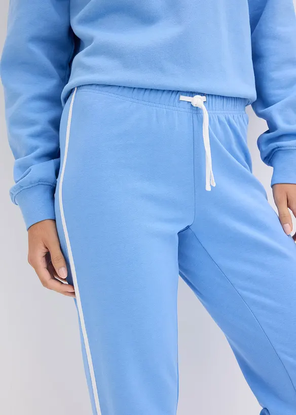 Joggingbroek van zwaar katoen (set van 2), bonprix