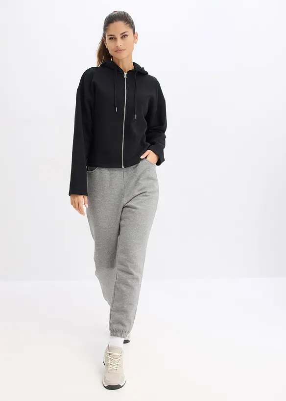 Sweatvest van biologisch katoen, bonprix