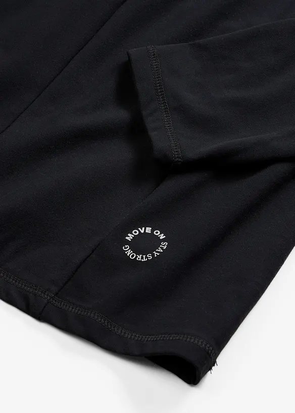 Outdoor jas met halve ritssluiting, sneldrogend, bonprix