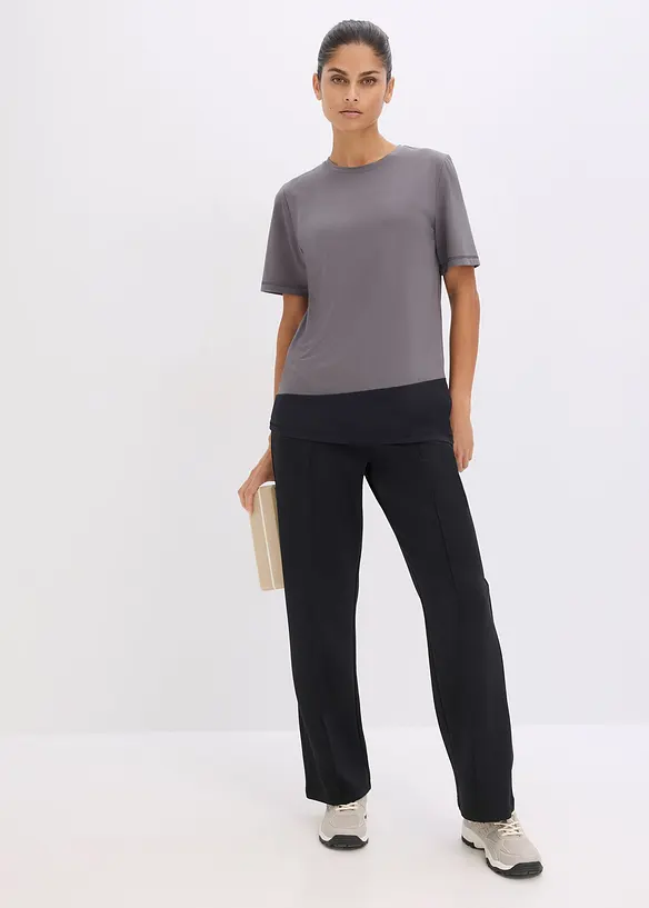 Sportshirt met structuur look, bonprix